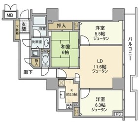 ポルテ29の物件間取画像